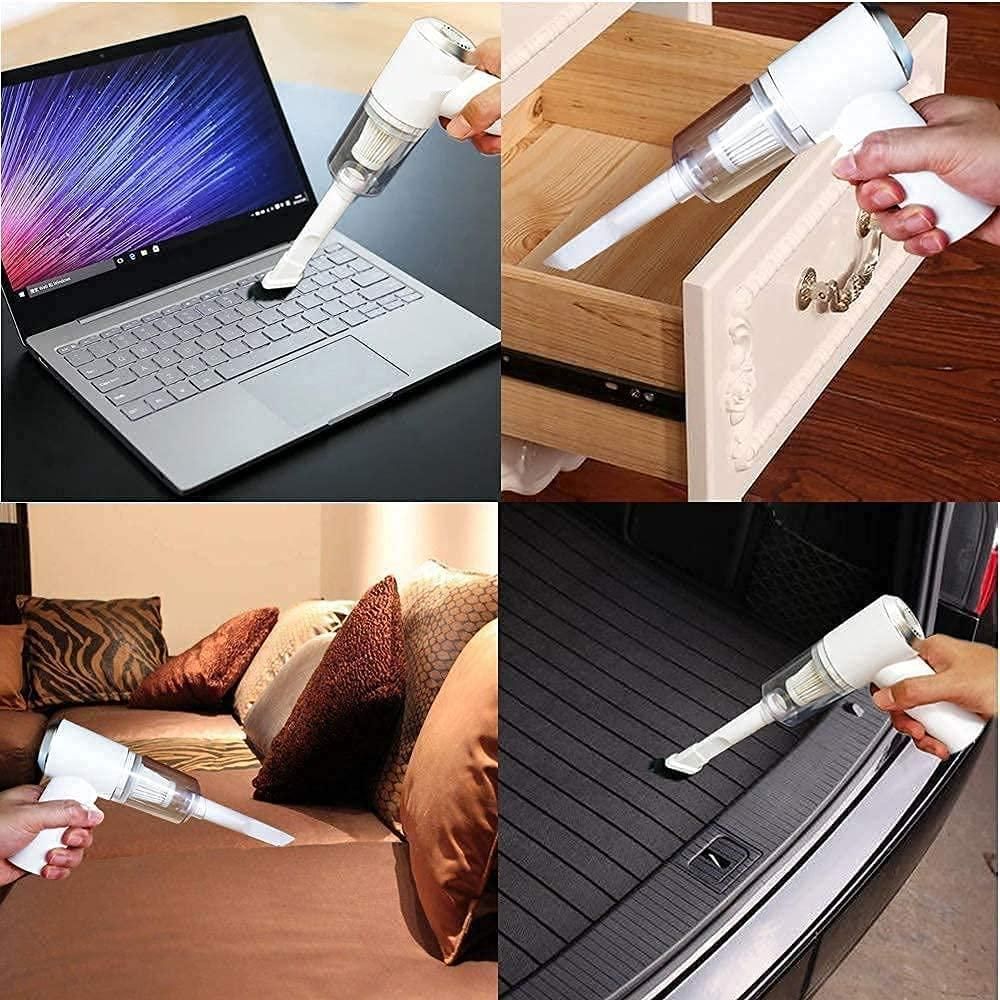 Portable Air Duster Wireless Vacuum Cleaner for car, laptop , keyboard, interiors and more