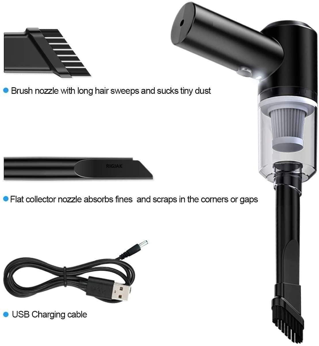 Portable Air Duster Wireless Vacuum Cleaner for car, laptop , keyboard, interiors and more