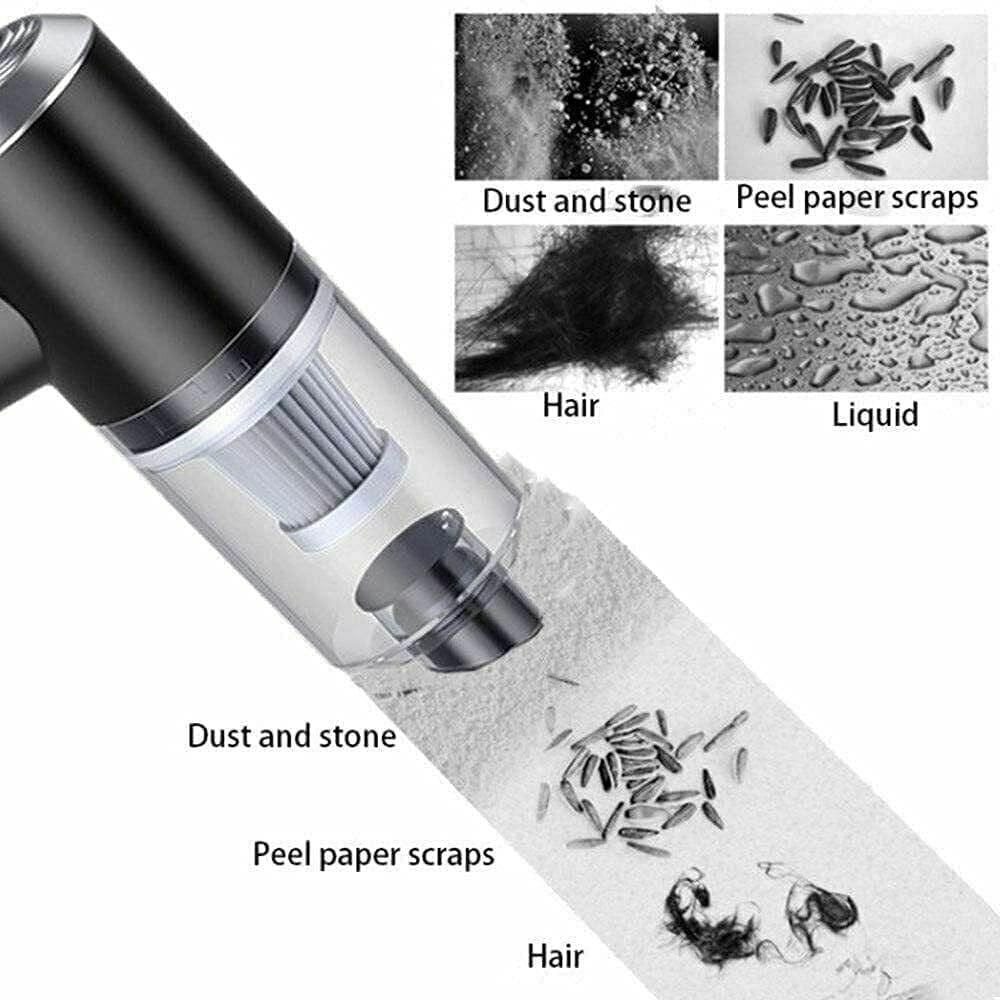 Portable Air Duster Wireless Vacuum Cleaner for car, laptop , keyboard, interiors and more