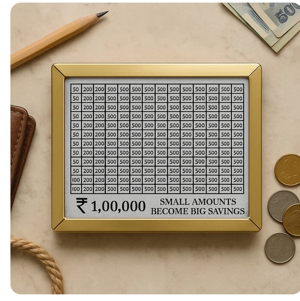 Savings Challenge Piggy Bank