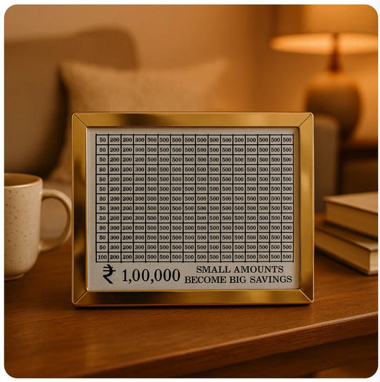 Savings Challenge Piggy Bank